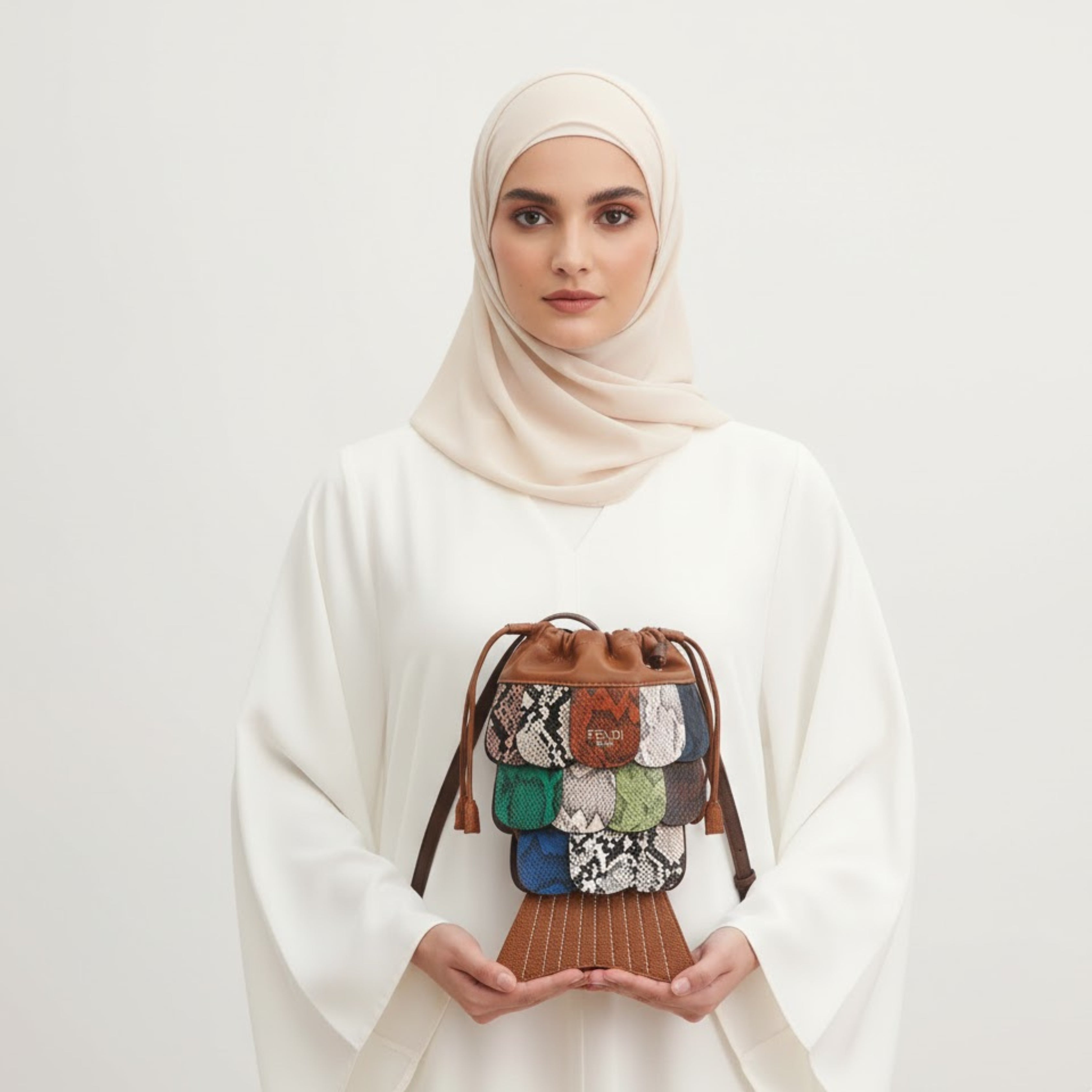 FENDI Women’s Luxury Fish Tail Handbag