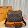 Louis Vuitton Monogram Crossbody Bag with Mini Pouch – Designer Shoulder Bag for Women