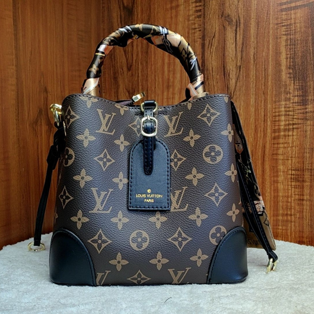 Louis Vuitton Monogram Canvas Handbag – Luxury Designer Shoulder & Tote Bag