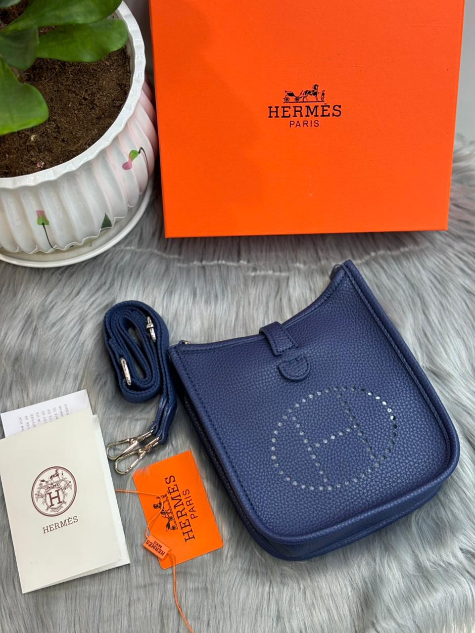 Luxury Hermès Style Crossbody Bag