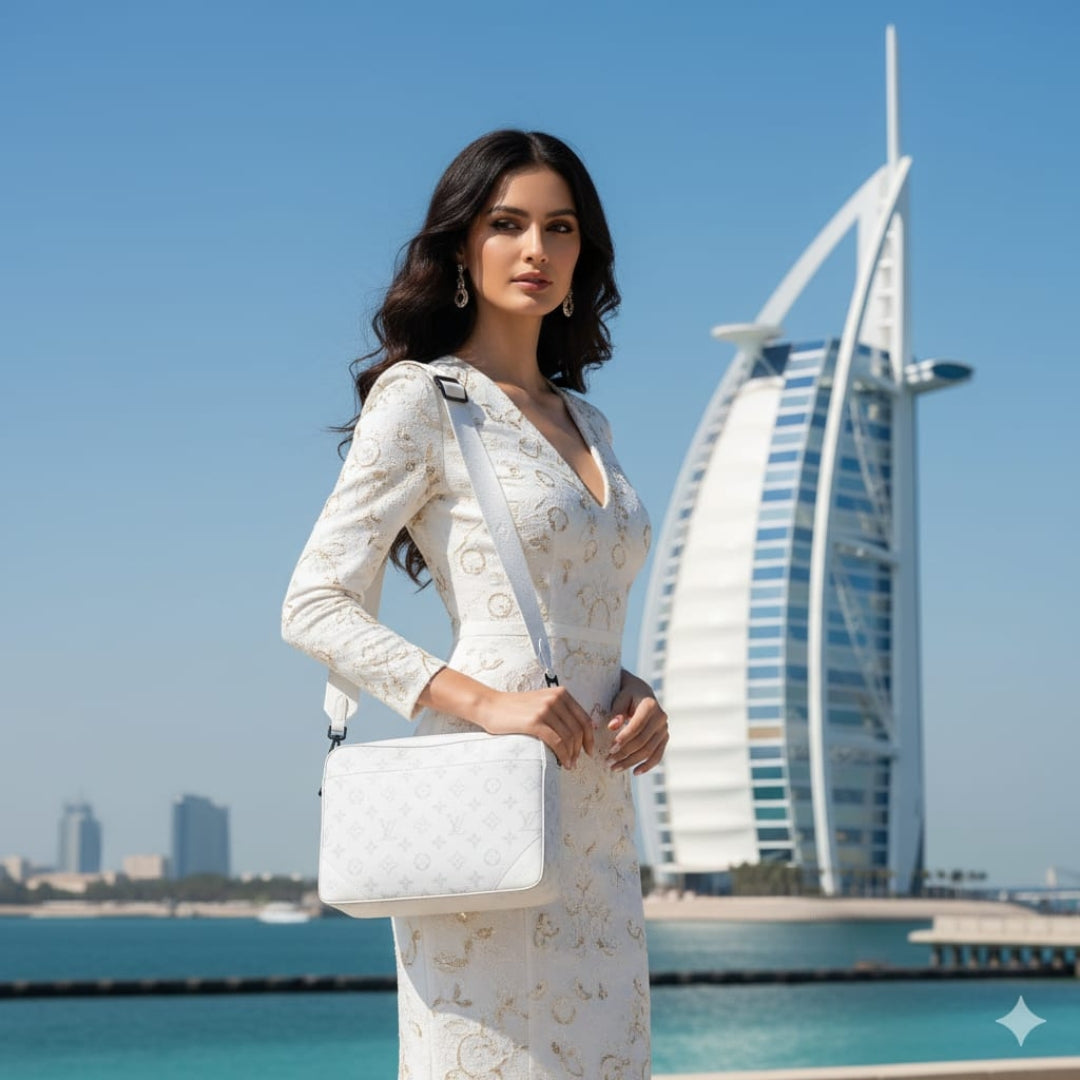 Louis Vuitton Monogram Crossbody Bag with Mini Pouch – Designer Shoulder Bag for Women