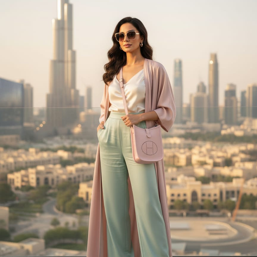 Luxury Hermès Style Crossbody Bag