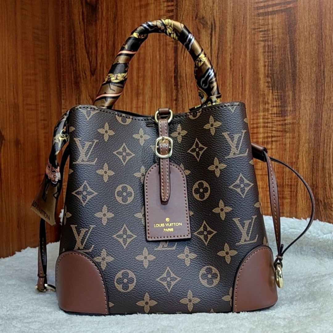 Louis Vuitton Monogram Canvas Handbag – Luxury Designer Shoulder & Tote Bag
