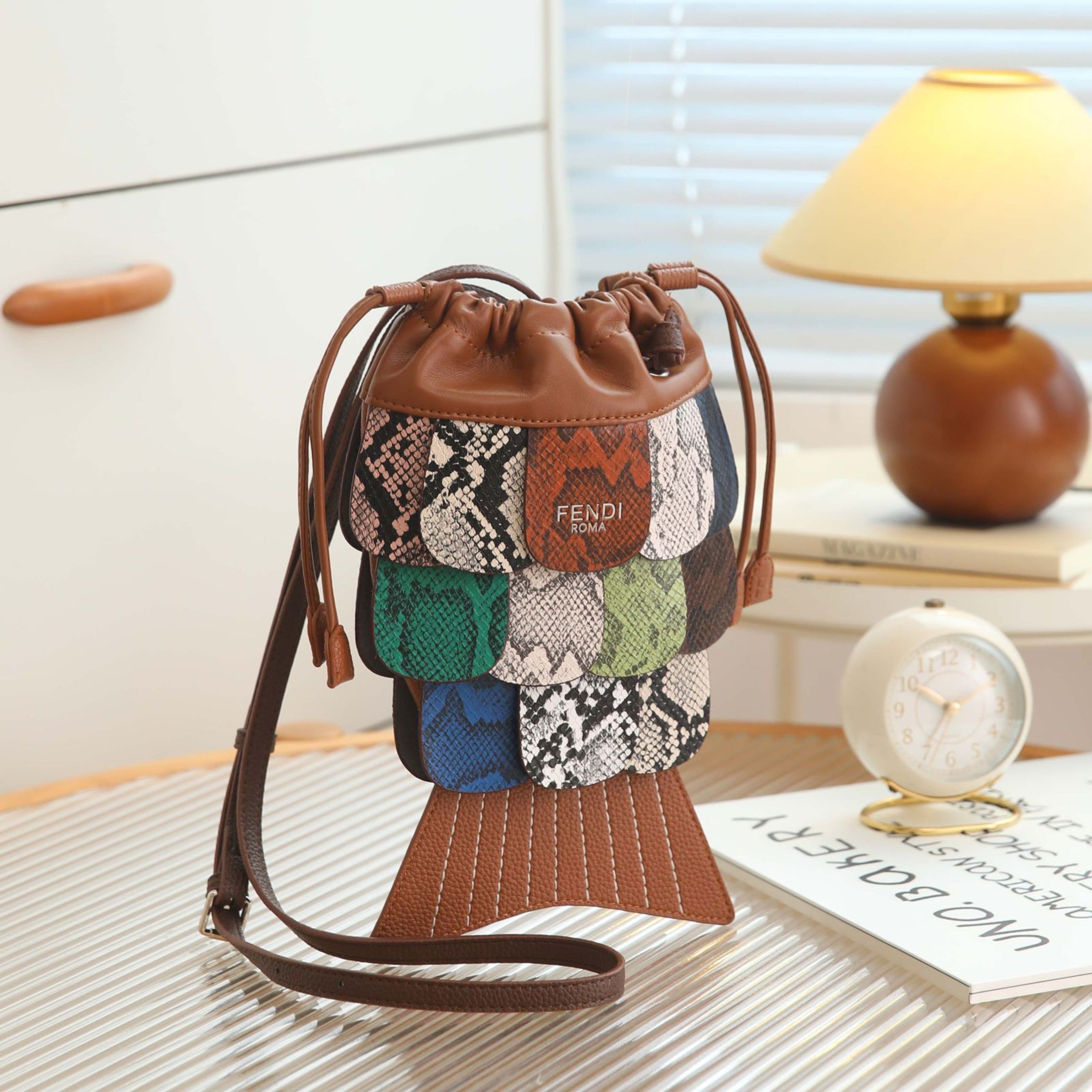 FENDI Women’s Luxury Fish Tail Handbag