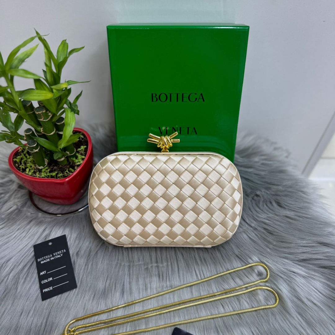 Bottega Veneta Knot Clutch Bag
