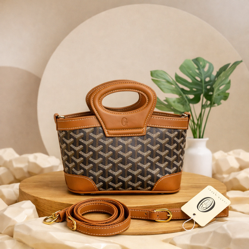 Luxury Designer Mini Tote Bag with Detachable Strap – Premium Pattern Shoulder & Handbag for Women