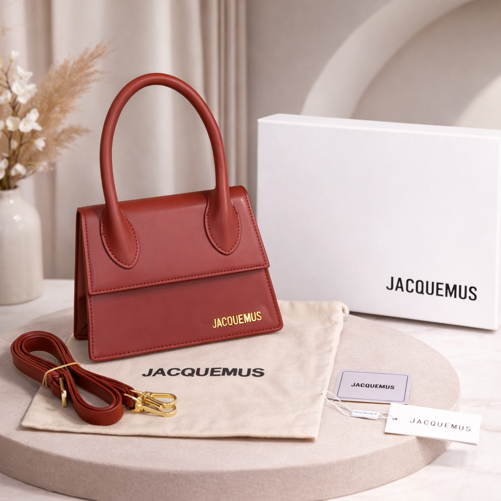 Jacquemus Le Chiquito Mini Top Handle Bag – Luxury Designer Style Crossbody Handbag