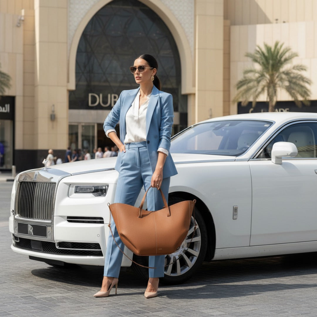 Premium Large Tote Bag – Elegant Leather Handbag for Women