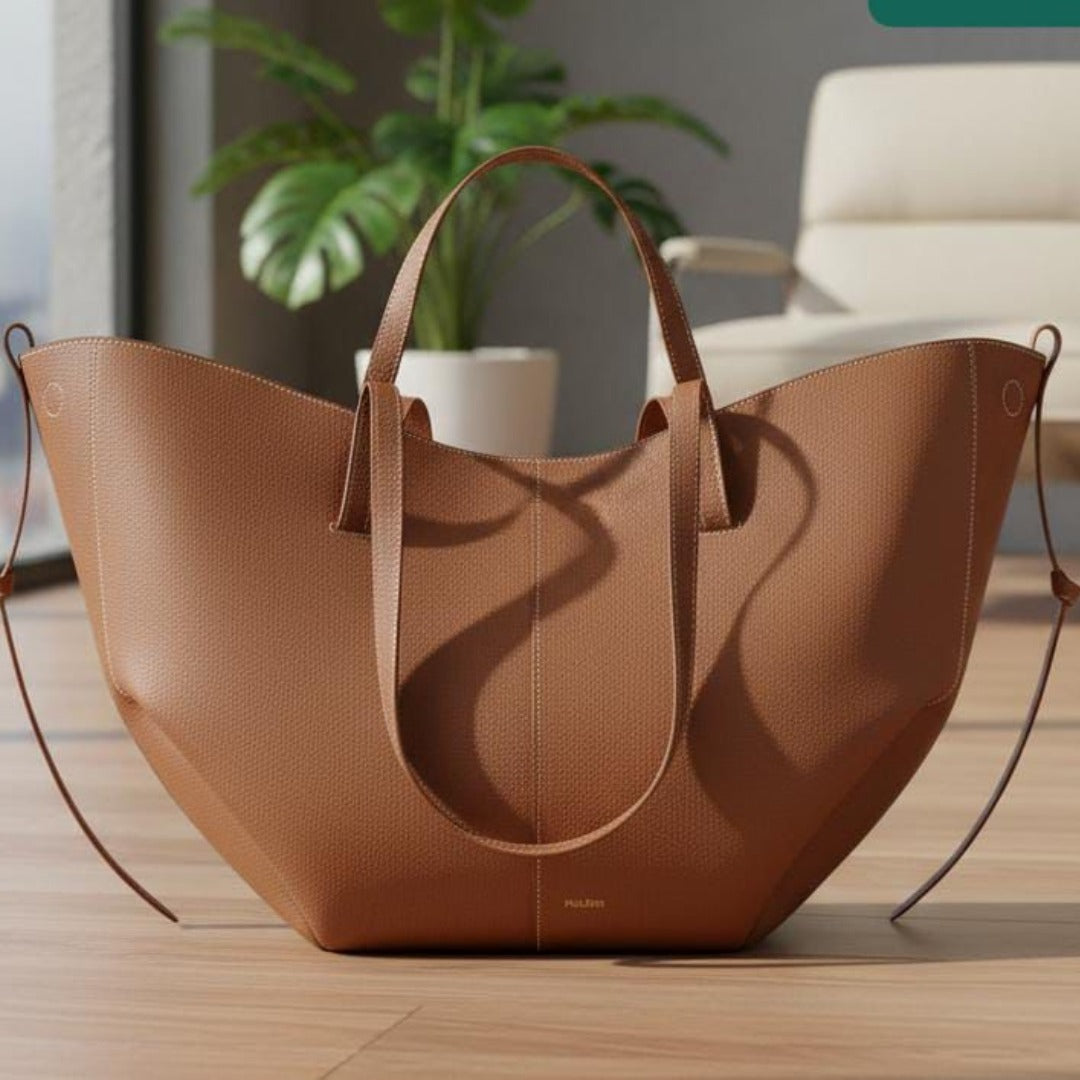 Premium Large Tote Bag – Elegant Leather Handbag for Women