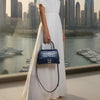 Luxury Croc Leather Mini Handbag