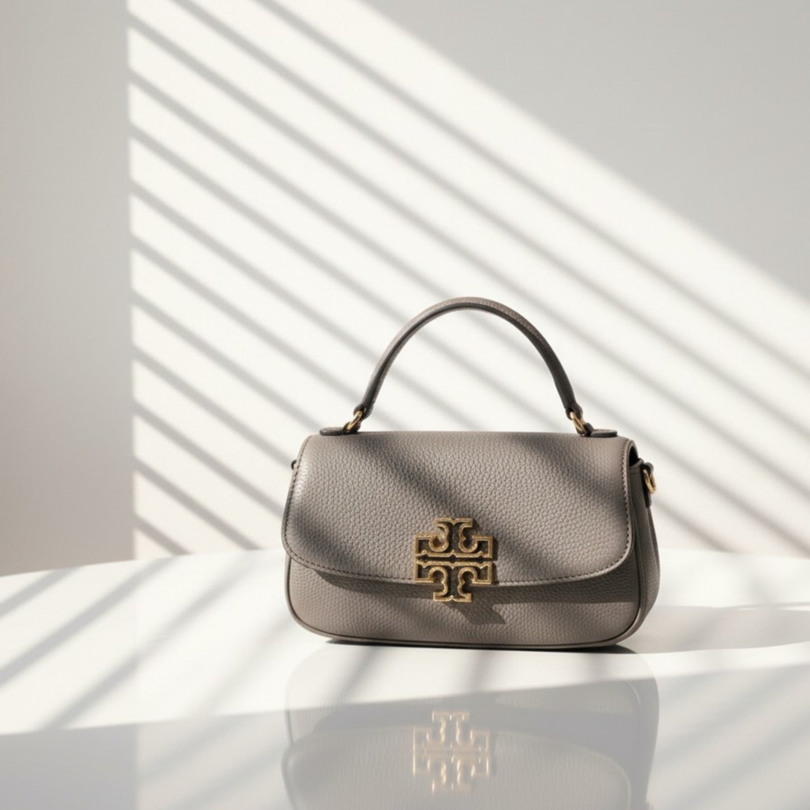 Chic Tory Burch Logo Mini Top Handle Bag