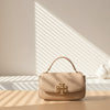 Chic Tory Burch Logo Mini Top Handle Bag