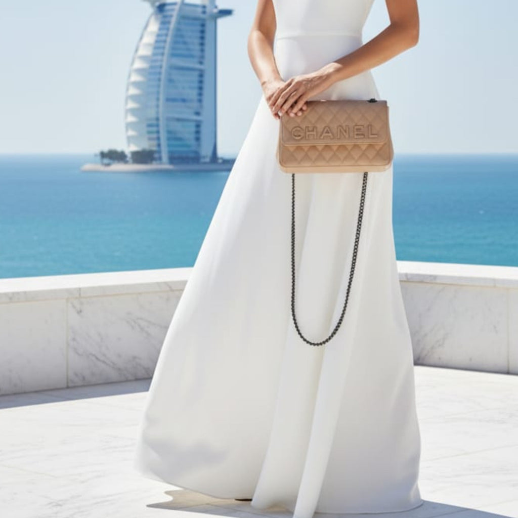 Chanel Inspired Quilted Flap Chain Bag