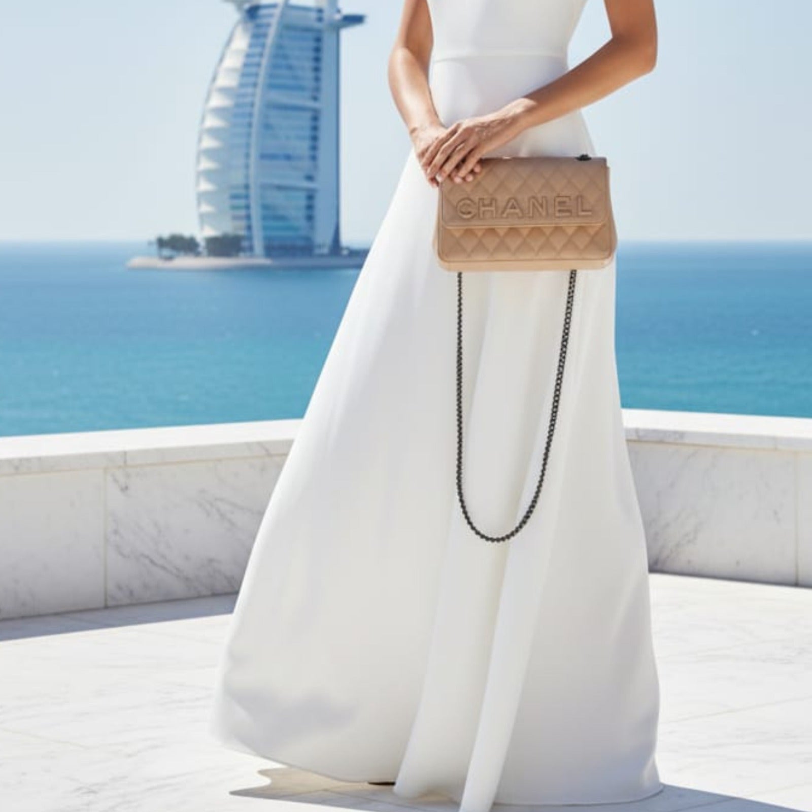 Chanel Inspired Quilted Flap Chain Bag