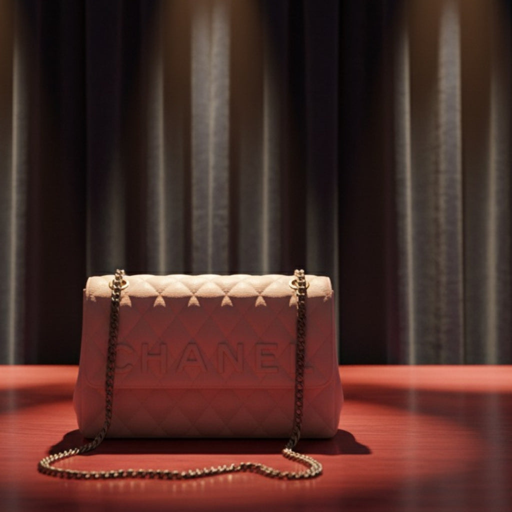 Chanel Inspired Quilted Flap Chain Bag