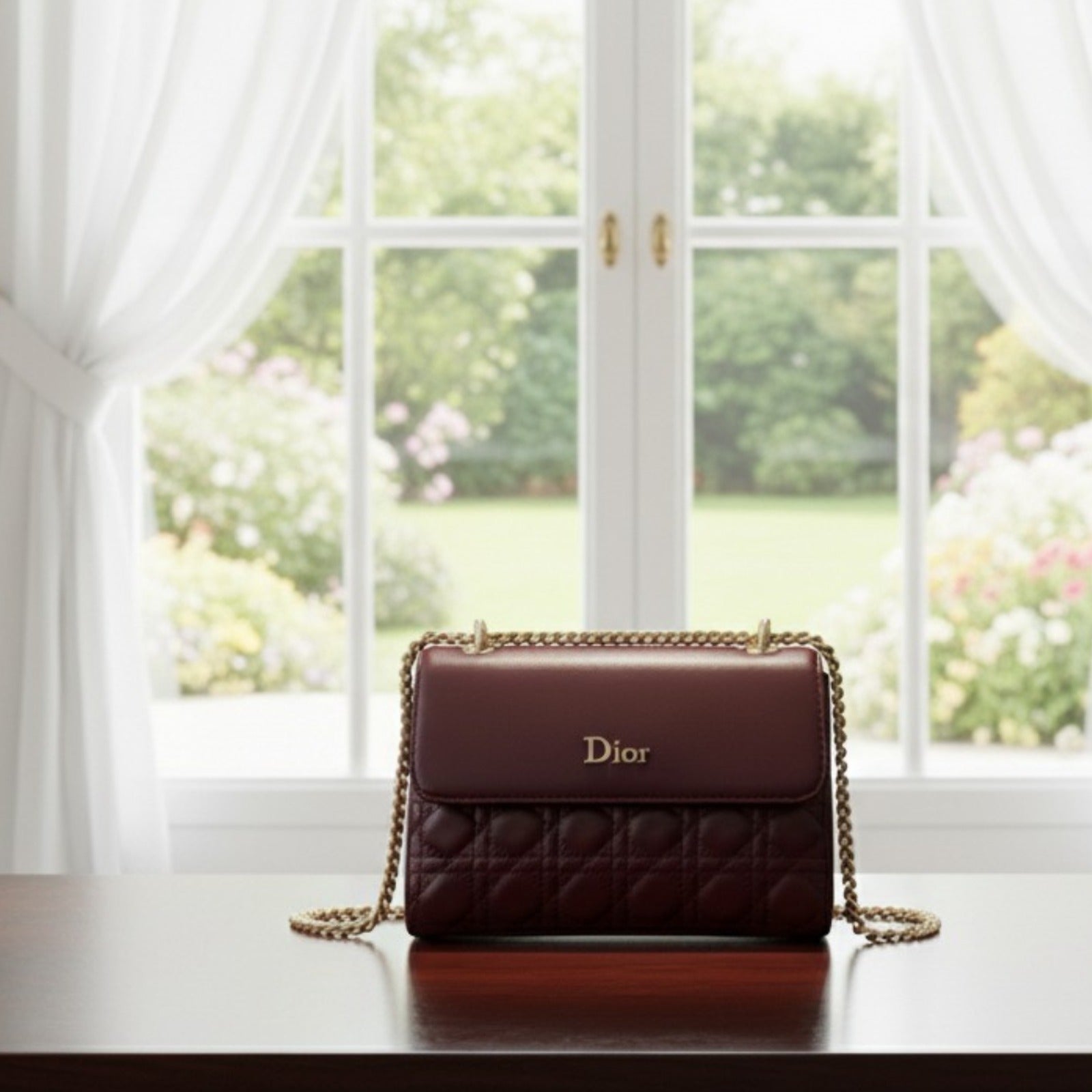 Chic Dior-Inspired Quilted Flap Bag