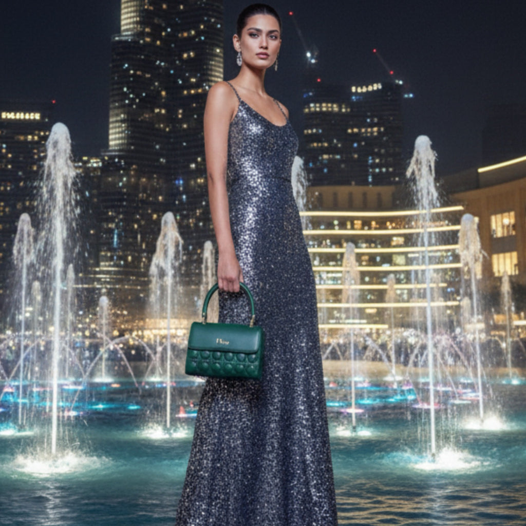 Chic Dior-Inspired Quilted Flap Bag