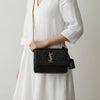 Luxury YSL Style Quilted Shoulder Bag